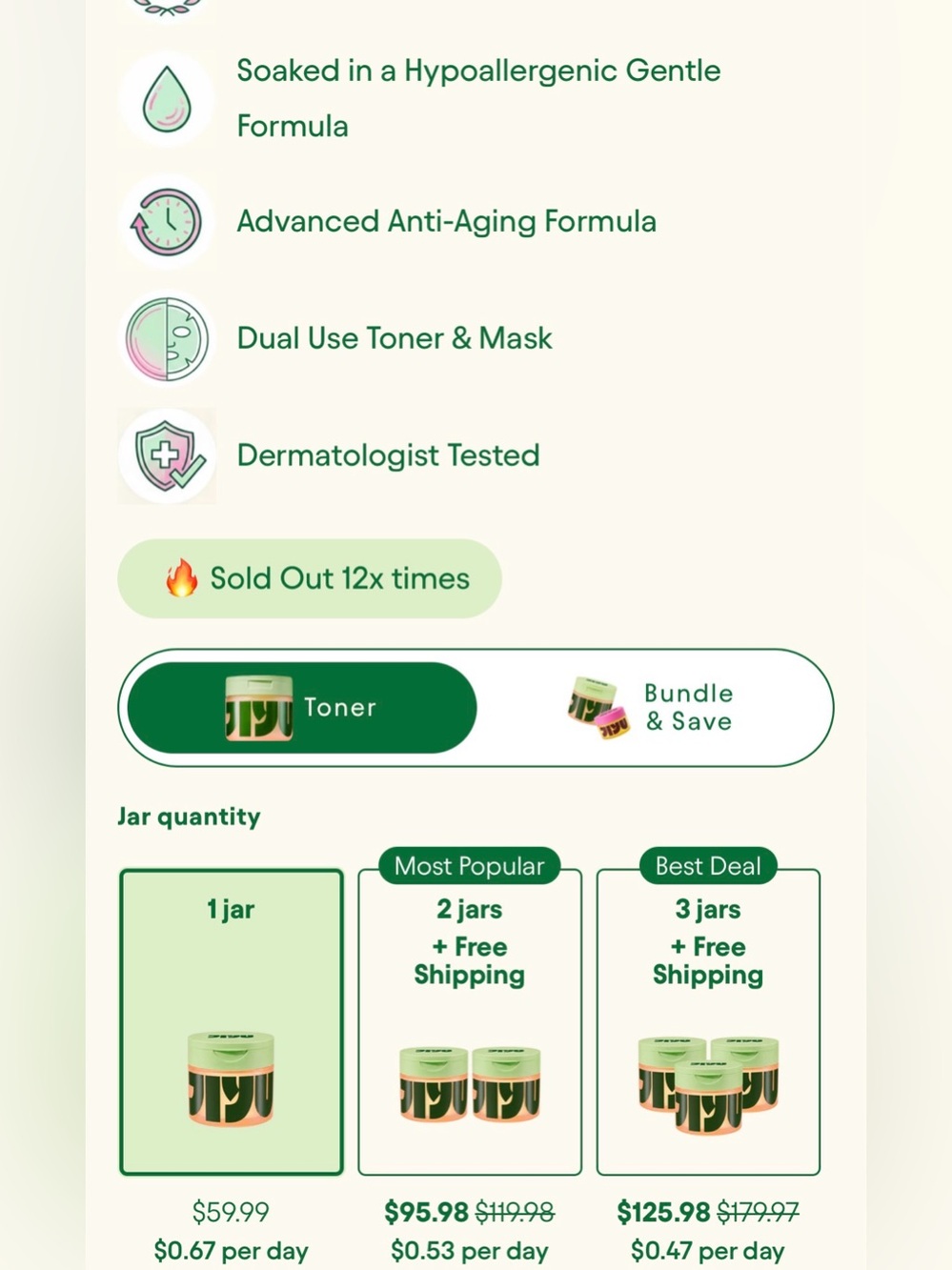 Jiyu Renewal and Rejuvenation Toning & Brightening Face Pads - 100 - Picture 3 of 3
